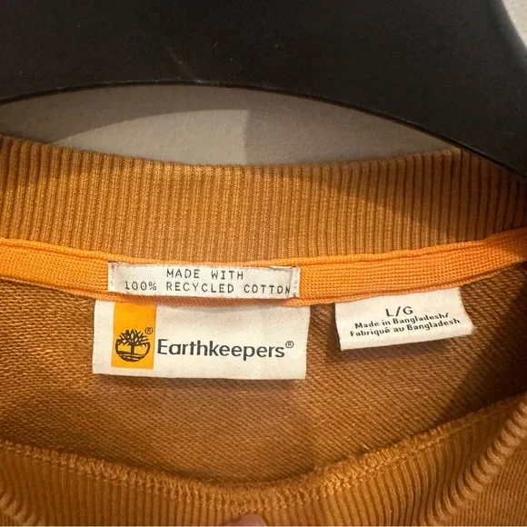 Timberland Crew Embroidered Sweatshirt. Men’s Large (fits like a medium. - Picture 4 of 5